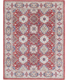 Ziegler 7'9'' X 10'0'' Hand-Knotted Wool Rug 7'9'' x 10'0'' (233 X 300) / Red / Ivory