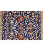 Heriz 9'11'' X 13'11'' Hand-Knotted Wool Rug 9'11'' x 13'11'' (298 X 418) / Blue / Red