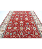 Ziegler 8'2'' X 11'0'' Hand-Knotted Wool Rug 8'2'' x 11'0'' (245 X 330) / Red / Ivory