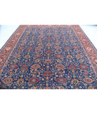 Ziegler 10'0'' X 13'2'' Hand-Knotted Wool Rug 10'0'' x 13'2'' (300 X 395) / Blue / Red