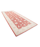 Ziegler 6'7'' X 16'0'' Hand-Knotted Wool Rug 6'7'' x 16'0'' (198 X 480) / Red / Ivory