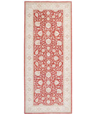 Ziegler 6'7'' X 16'0'' Hand-Knotted Wool Rug 6'7'' x 16'0'' (198 X 480) / Red / Ivory