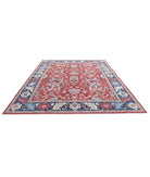 Ziegler 8'9'' X 11'5'' Hand-Knotted Wool Rug 8'9'' x 11'5'' (263 X 343) / Red / Blue