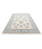 Ziegler 6'7'' X 10'1'' Hand-Knotted Wool Rug 6'7'' x 10'1'' (198 X 303) / Ivory / Blue