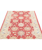 Ziegler 4'1'' X 6'4'' Hand-Knotted Wool Rug 4'1'' x 6'4'' (123 X 190) / Red / Ivory