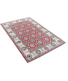 Ziegler 3'10'' X 5'9'' Hand-Knotted Wool Rug 3'10'' x 5'9'' (115 X 173) / Red / Ivory