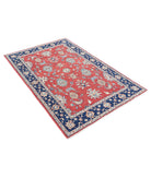 Ziegler 3'9'' X 5'9'' Hand-Knotted Wool Rug 3'9'' x 5'9'' (113 X 173) / Red / Blue