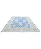 Ziegler 8'8'' X 11'8'' Hand-Knotted Wool Rug 8'8'' x 11'8'' (260 X 350) / Blue / Taupe