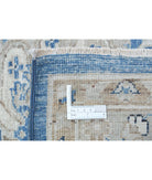 Ziegler 8'8'' X 11'8'' Hand-Knotted Wool Rug 8'8'' x 11'8'' (260 X 350) / Blue / Taupe