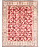 Ziegler 12'9'' X 17'0'' Hand-Knotted Wool Rug 12'9'' x 17'0'' (383 X 510) / Red / Teal