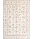 Ziegler 7'11'' X 11'7'' Hand-Knotted Wool Rug 7'11'' x 11'7'' (238 X 348) / Ivory / Blue