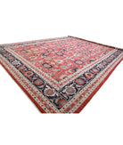 Heriz 17'8'' X 25'9'' Hand-Knotted Wool Rug 17'8'' x 25'9'' (530 X 773) / Red / Blue