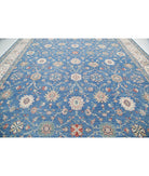 Ziegler 13'2'' X 20'9'' Hand-Knotted Wool Rug 13'2'' x 20'9'' (395 X 623) / Blue / Ivory