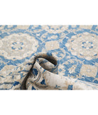 Ziegler 13'3'' X 16'9'' Hand-Knotted Wool Rug 13'3'' x 16'9'' (398 X 503) / Blue / Ivory