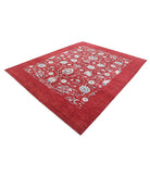 Ziegler 7'11'' X 10'2'' Hand-Knotted Wool Rug 7'11'' x 10'2'' (238 X 305) / Red / Ivory