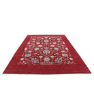 Ziegler 7'11'' X 10'2'' Hand-Knotted Wool Rug 7'11'' x 10'2'' (238 X 305) / Red / Ivory