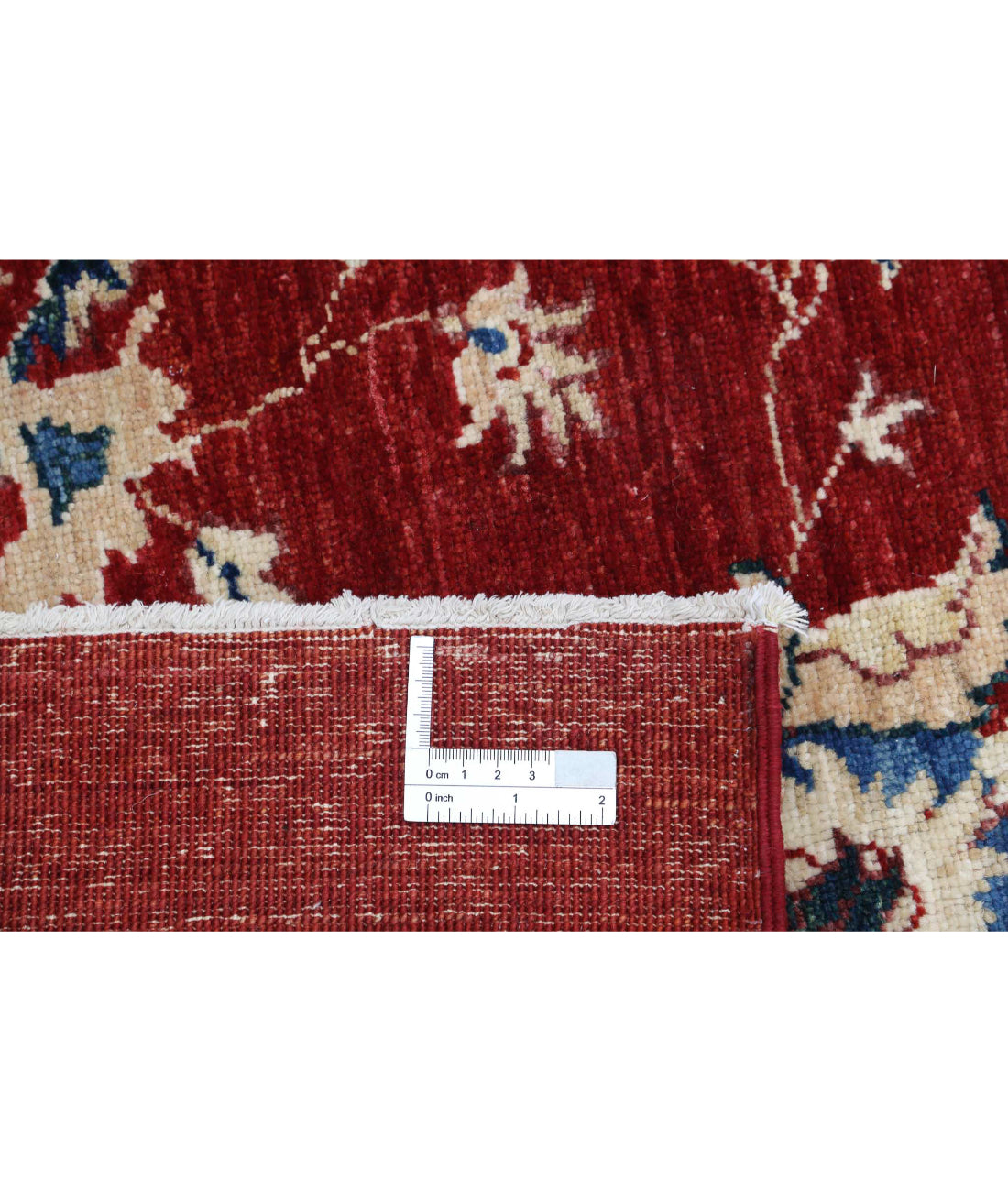 Ziegler 7'11'' X 10'2'' Hand-Knotted Wool Rug 7'11'' x 10'2'' (238 X 305) / Red / Ivory