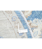 Ziegler 7'11'' X 7'10'' Hand-Knotted Wool Rug 7'11'' x 7'10'' (238 X 235) / Blue / Ivory