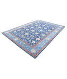 Ziegler 8'0'' X 11'8'' Hand-Knotted Wool Rug 8'0'' x 11'8'' (240 X 350) / Blue / N/A