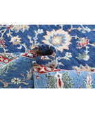 Ziegler 8'0'' X 11'8'' Hand-Knotted Wool Rug 8'0'' x 11'8'' (240 X 350) / Blue / N/A