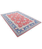 Ziegler 6'5'' X 9'5'' Hand-Knotted Wool Rug 6'5'' x 9'5'' (193 X 283) / Red / Blue