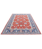 Ziegler 6'4'' X 9'5'' Hand-Knotted Wool Rug 6'4'' x 9'5'' (190 X 283) / Red / Blue