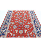 Ziegler 6'4'' X 9'5'' Hand-Knotted Wool Rug 6'4'' x 9'5'' (190 X 283) / Red / Blue