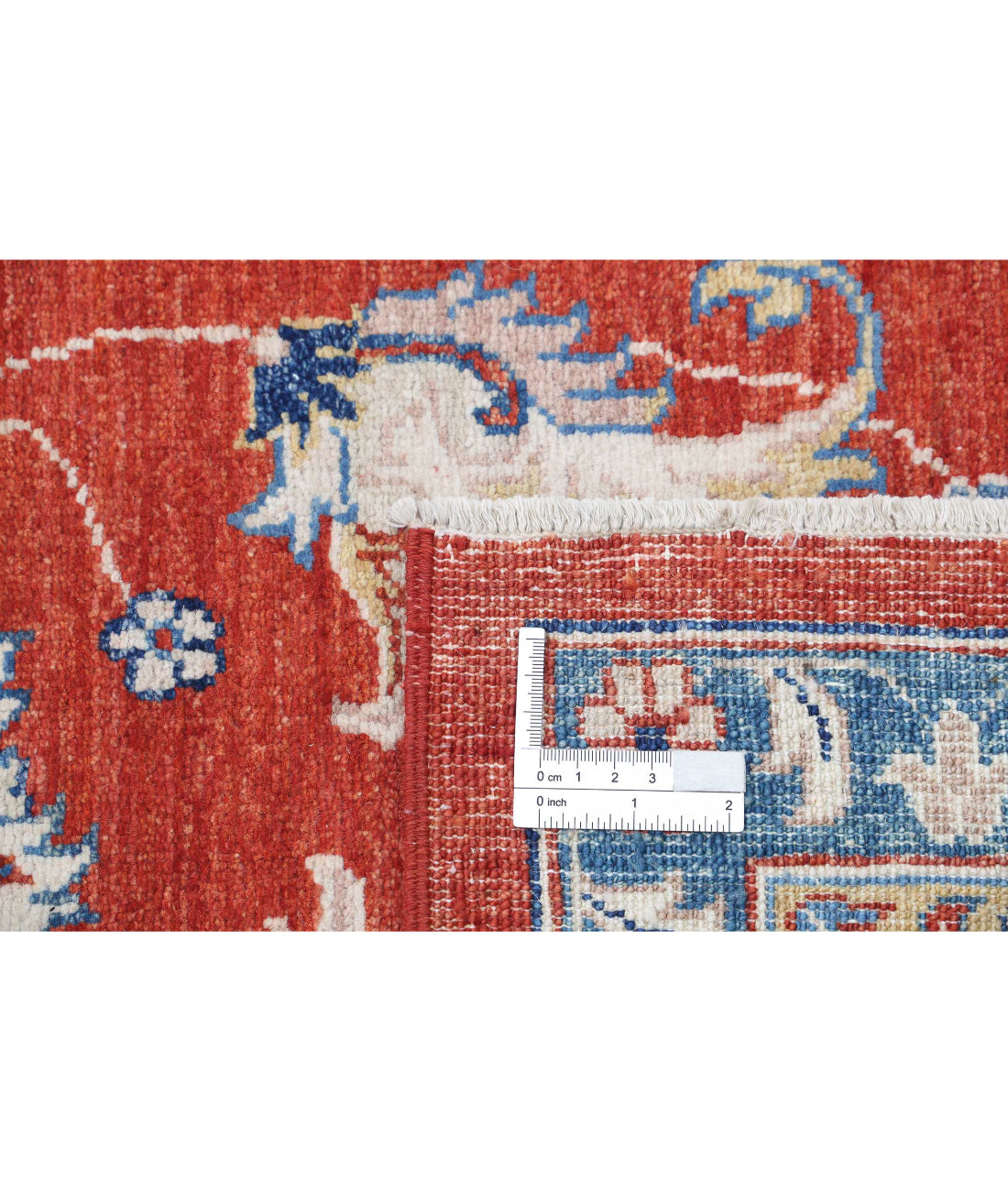 Ziegler 6'4'' X 9'5'' Hand-Knotted Wool Rug 6'4'' x 9'5'' (190 X 283) / Red / Blue