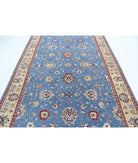 Ziegler 6'7'' X 10'2'' Hand-Knotted Wool Rug 6'7'' x 10'2'' (198 X 305) / Blue / Gold