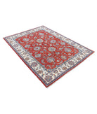 Ziegler 4'8'' X 6'3'' Hand-Knotted Wool Rug 4'8'' x 6'3'' (140 X 188) / Red / Blue