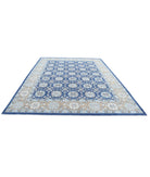 Ziegler 8'10'' X 11'11'' Hand-Knotted Wool Rug 8'10'' x 11'11'' (265 X 358) / Blue / Taupe