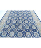 Ziegler 8'10'' X 11'11'' Hand-Knotted Wool Rug 8'10'' x 11'11'' (265 X 358) / Blue / Taupe