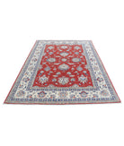 Ziegler 5'5'' X 7'11'' Hand-Knotted Wool Rug 5'5'' x 7'11'' (163 X 238) / Red / Ivory