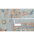 Ziegler 5'7'' X 7'9'' Hand-Knotted Wool Rug 5'7'' x 7'9'' (168 X 233) / Blue / Ivory