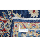 Ziegler 5'6'' X 8'0'' Hand-Knotted Wool Rug 5'6'' x 8'0'' (165 X 240) / Blue / Red