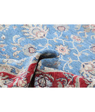 Ziegler 5'7'' X 7'9'' Hand-Knotted Wool Rug 5'7'' x 7'9'' (168 X 233) / Blue / Red