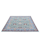 Ziegler 6'4'' X 6'3'' Hand-Knotted Wool Rug 6'4'' x 6'3'' (190 X 188) / Green / Blue