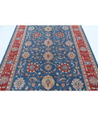 Ziegler 5'7'' X 7'8'' Hand-Knotted Wool Rug 5'7'' x 7'8'' (168 X 230) / Blue / Red