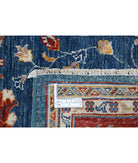 Ziegler 5'7'' X 7'8'' Hand-Knotted Wool Rug 5'7'' x 7'8'' (168 X 230) / Blue / Red