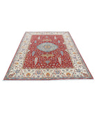 Ziegler 5'7'' X 7'9'' Hand-Knotted Wool Rug 5'7'' x 7'9'' (168 X 233) / Red / Ivory