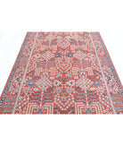 Ziegler 6'0'' X 8'11'' Hand-Knotted Wool Rug 6'0'' x 8'11'' (180 X 268) / Red / Blue