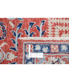 Ziegler 6'0'' X 8'11'' Hand-Knotted Wool Rug 6'0'' x 8'11'' (180 X 268) / Red / Blue