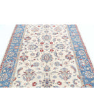 Ziegler 5'6'' X 7'10'' Hand-Knotted Wool Rug 5'6'' x 7'10'' (165 X 235) / Ivory / Blue