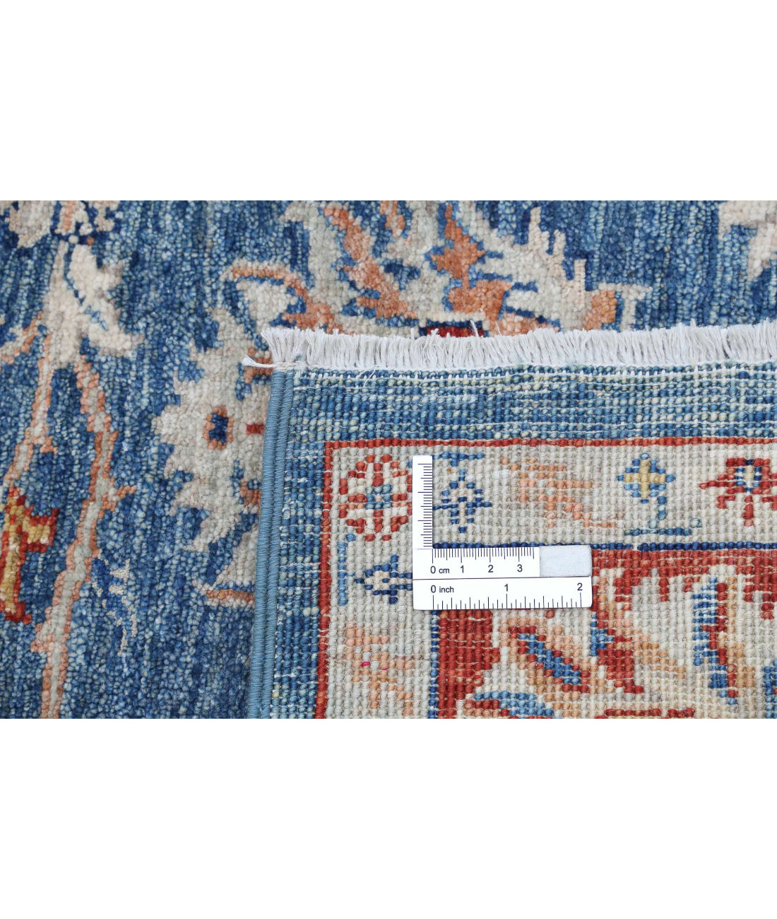 Ziegler 5'1'' X 6'5'' Hand-Knotted Wool Rug 5'1'' x 6'5'' (153 X 193) / Blue / Red