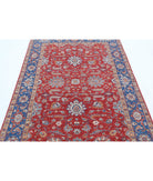 Ziegler 4'9'' X 6'7'' Hand-Knotted Wool Rug 4'9'' x 6'7'' (143 X 198) / Red / Blue