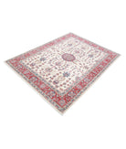 Ziegler 4'10'' X 6'5'' Hand-Knotted Wool Rug 4'10'' x 6'5'' (145 X 193) / Ivory / Red