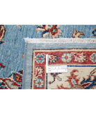 Ziegler 5'0'' X 6'4'' Hand-Knotted Wool Rug 5'0'' x 6'4'' (150 X 190) / Blue / Ivory