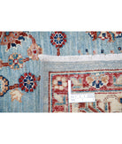 Ziegler 4'10'' X 6'6'' Hand-Knotted Wool Rug 4'10'' x 6'6'' (145 X 195) / Blue / Ivory