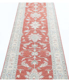 Ziegler 2'8'' X 9'7'' Hand-Knotted Wool Rug 2'8'' x 9'7'' (80 X 288) / Red / Ivory