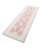 Ziegler 2'5'' X 8'0'' Hand-Knotted Wool Rug 2'5'' x 8'0'' (73 X 240) / Red / Ivory